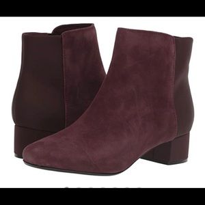 New Clark’s burgundy Chartli Valley